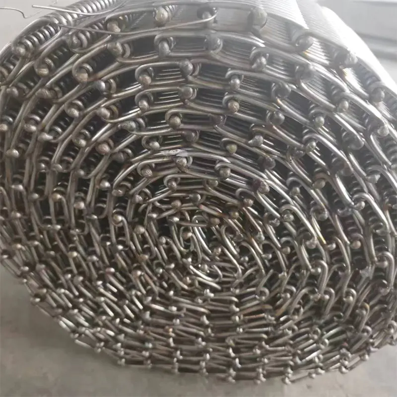 Correa de malla para horno de sinterización con sensor