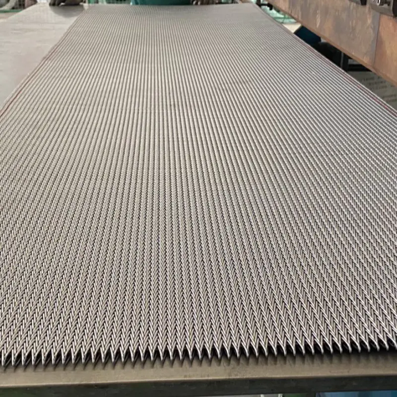 Correa de malla para horno de enfriamiento de piezas estándar