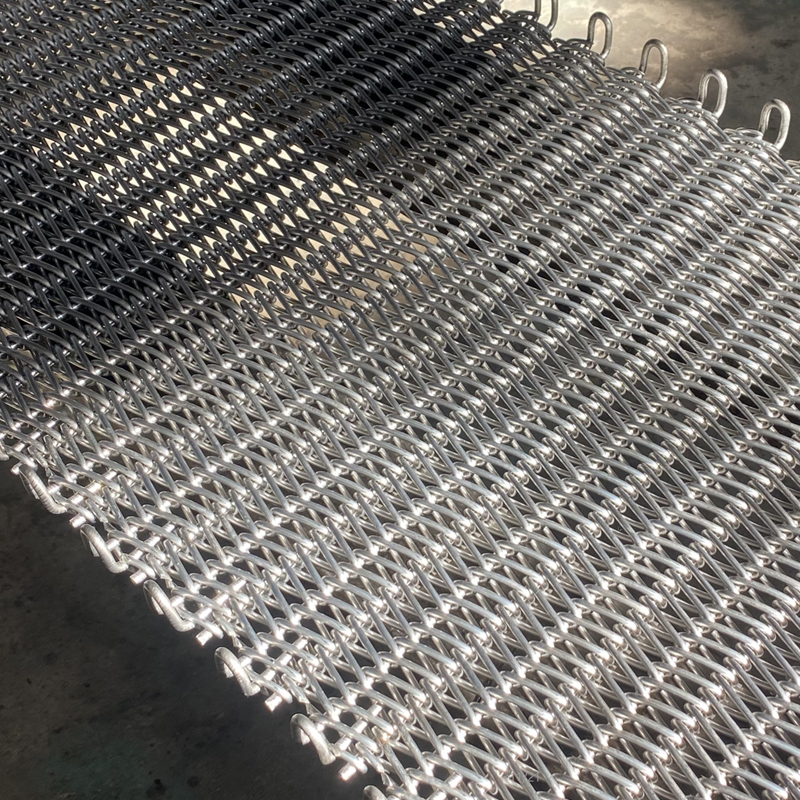Correa de malla para horno de pulido de piezas de reloj