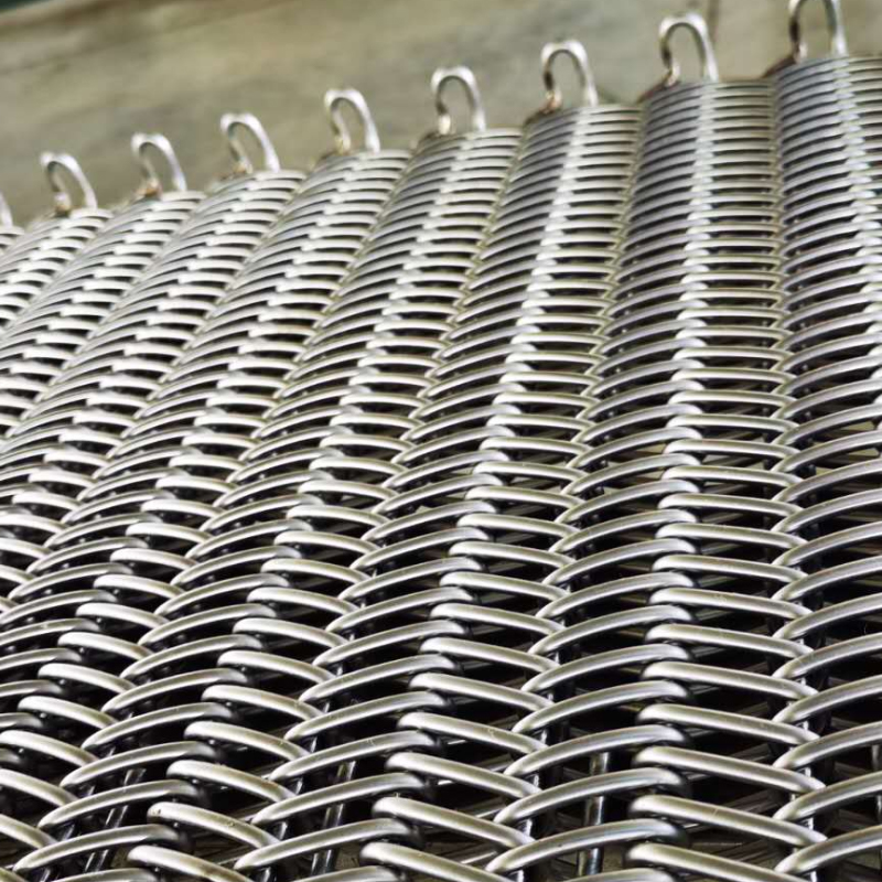 Cinturón de malla para horno abrillantador de hardware de precisión