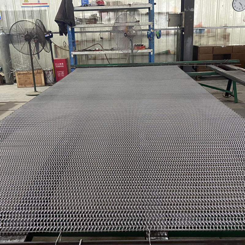 Correa de malla para horno de soldadura fuerte de aluminio condensador