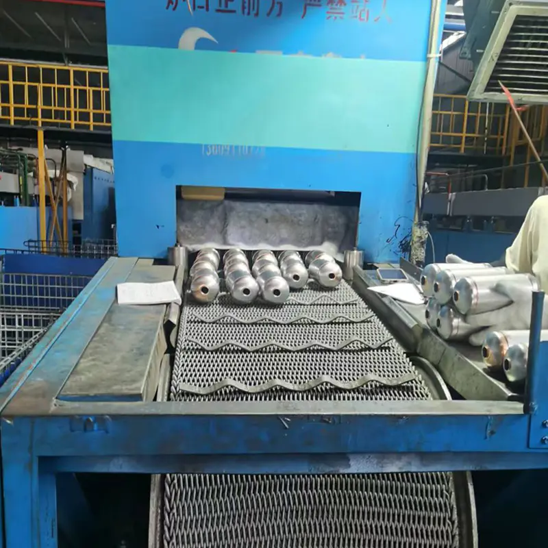 Cinta transportadora para horno de soldadura fuerte