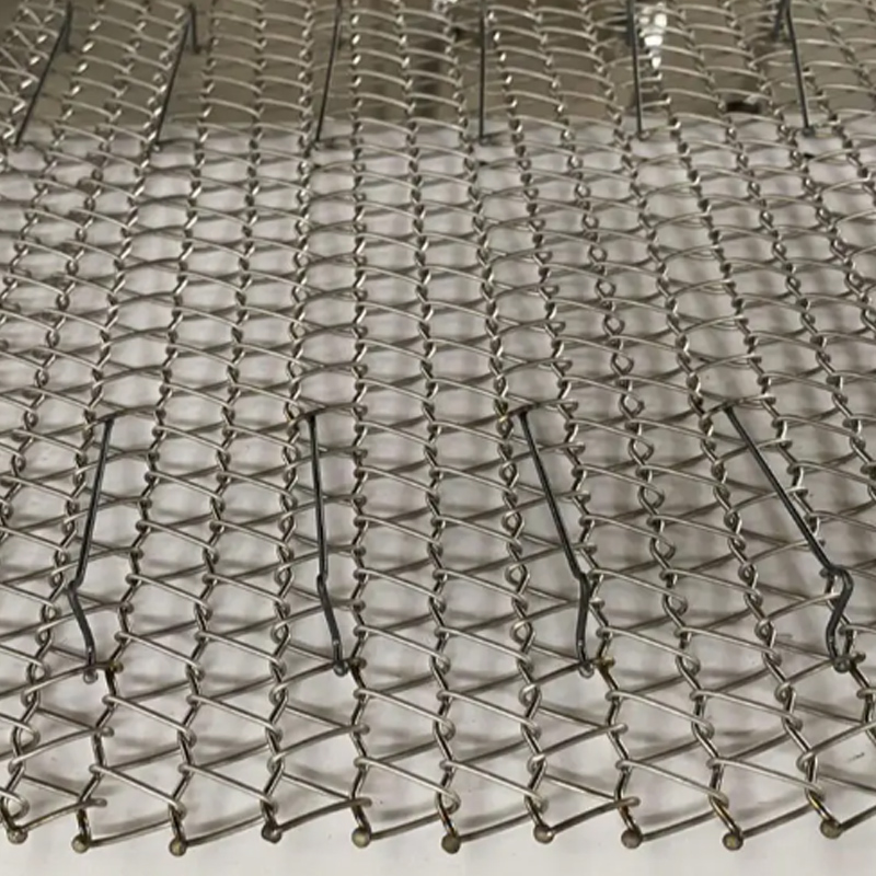 Correa de malla para horno de secado de células fotovoltaicas