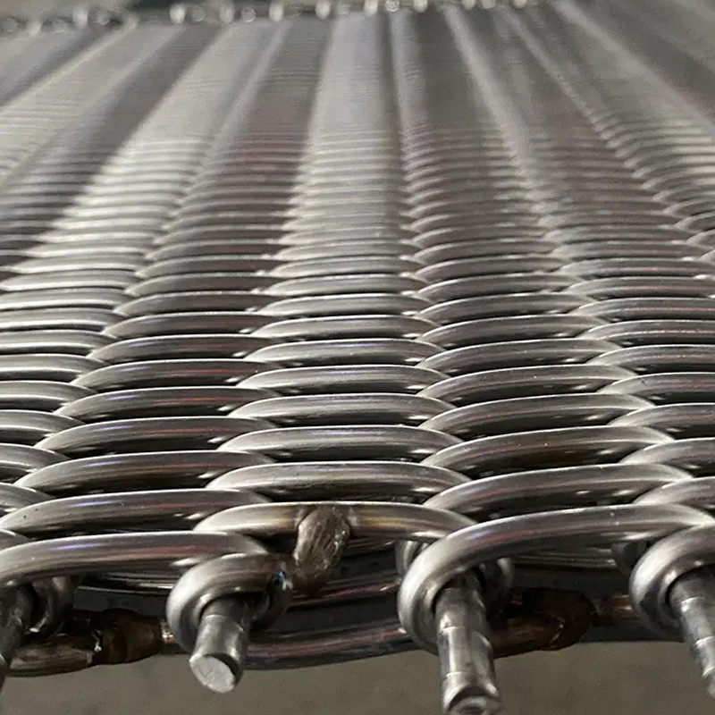 Correa de malla para horno de sinterización de piezas de precisión para electrodomésticos